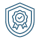 badge Quality service assured